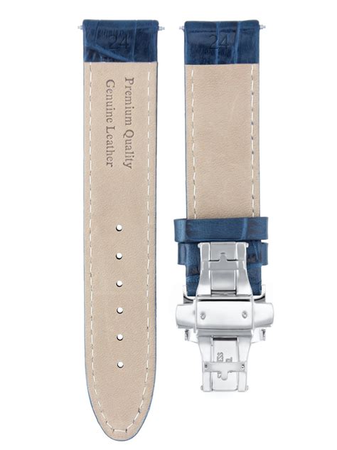 Ewatchparts 24MM PREMIUM LEATHER WATCH STRAP BAND 